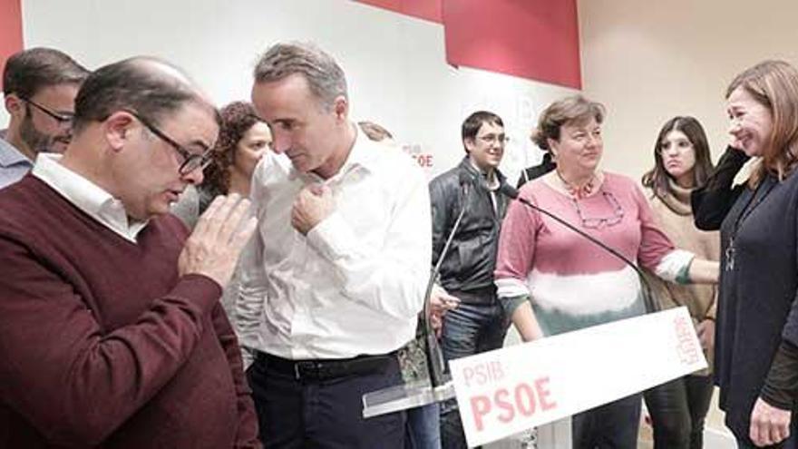 El PSOE balear se queda en casa
