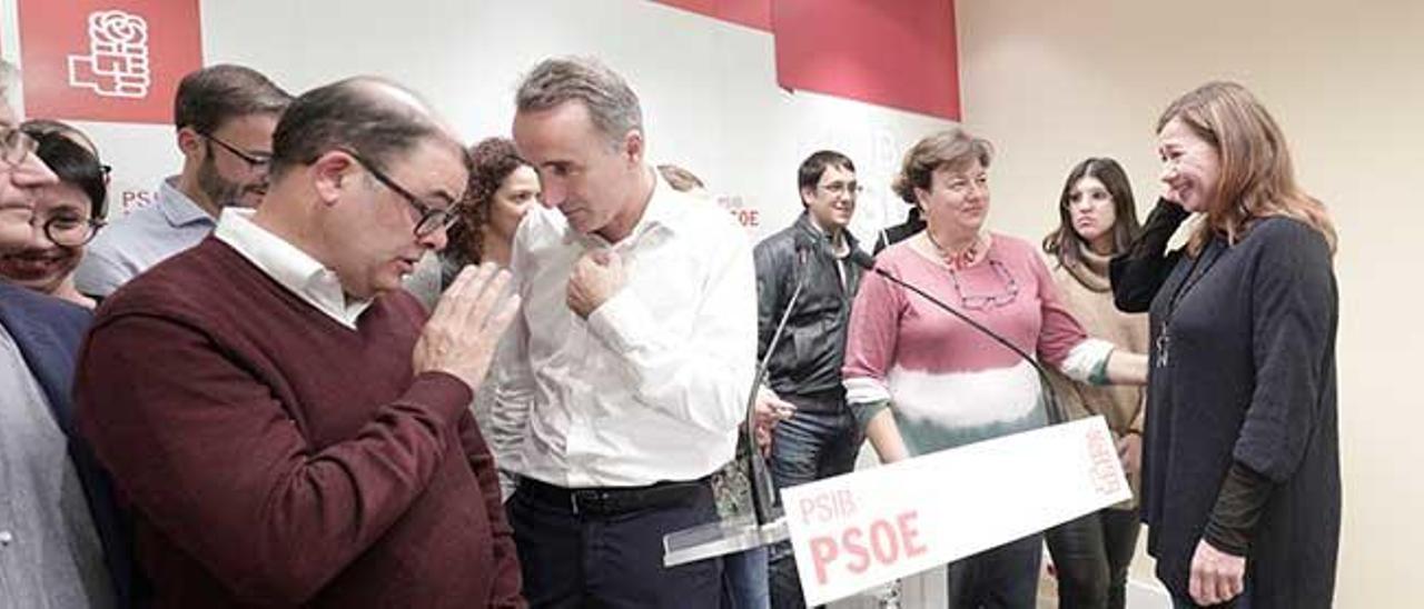 El PSOE balear se queda en casa