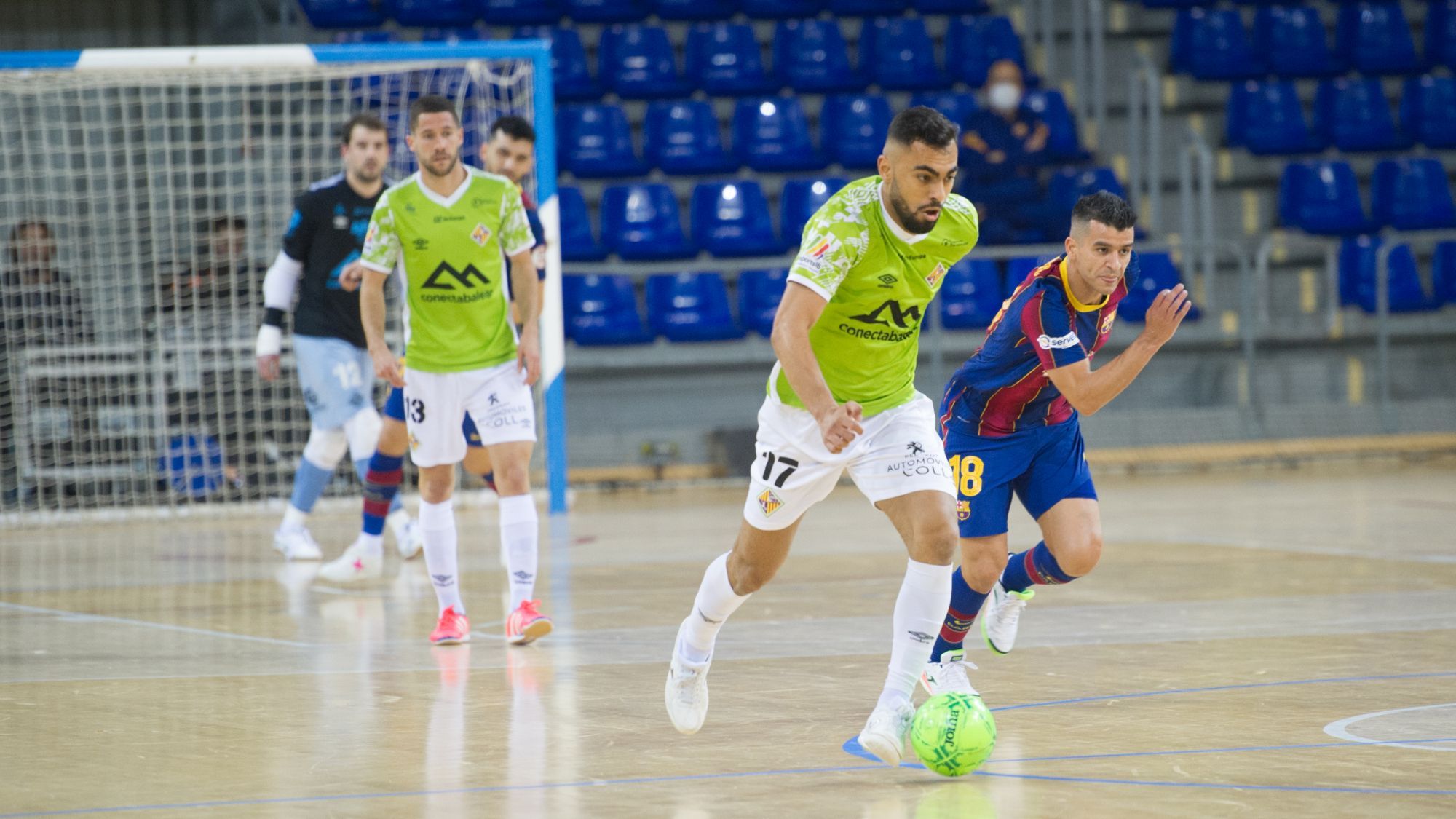 El Palma Futsal pierde en su visita al Palau Blaugrana