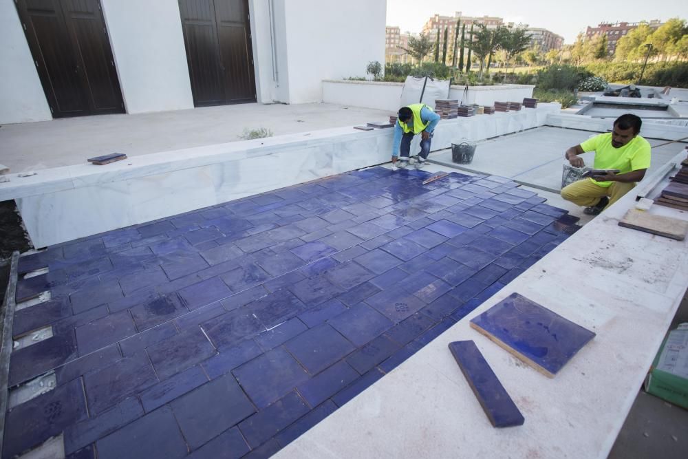 Así están las obras del Parque Central a día de hoy