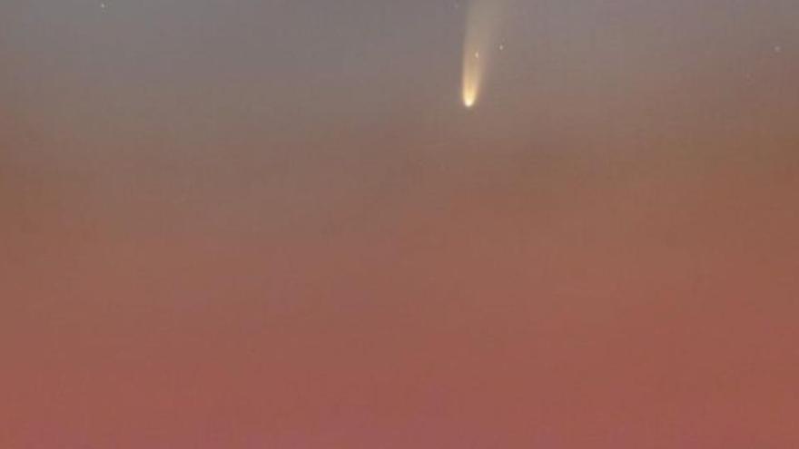 Imagen del Cometa NEOWISE.