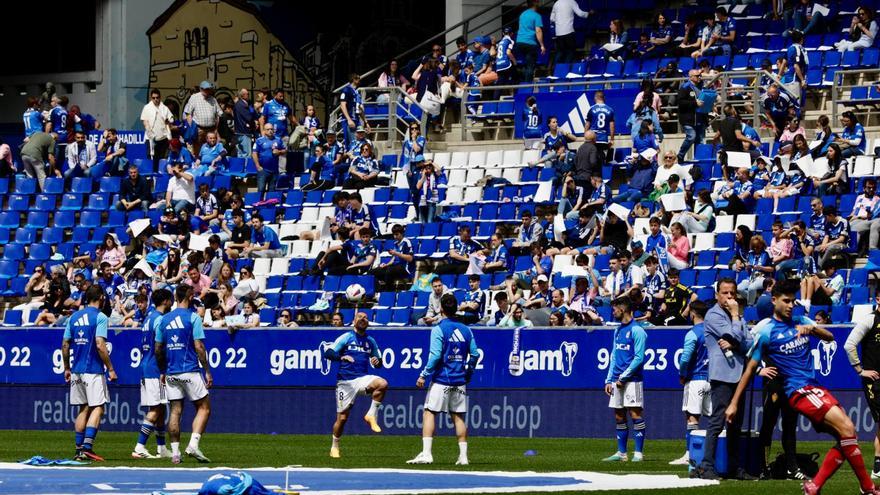 EN DIRECTO: El Real Oviedo busca la victoria ante el Zaragoza