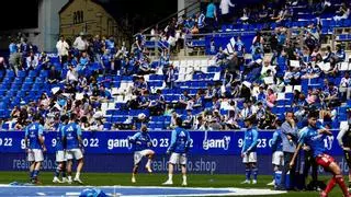 EN DIRECTO | Descanso en el Tartiere: el Oviedo domina, pero el Zaragoza crea más peligro