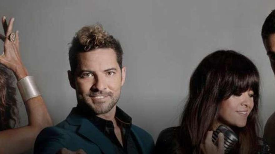 Rosario, Bisbal, Vanesa Martín y Melendi, en &quot;La voz kids&quot;.