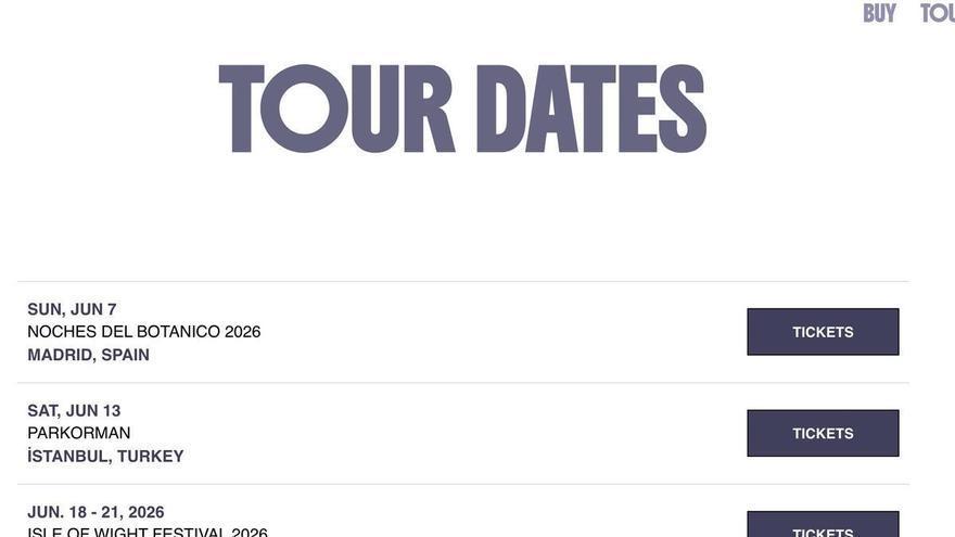Críticas al Festival de Les Arts porque el cabeza de cartel había dejado de anunciar su concierto días antes
