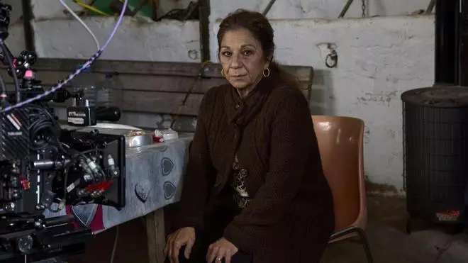 Lolita Flores en el rodaje de 'Mallorca Confidencial'