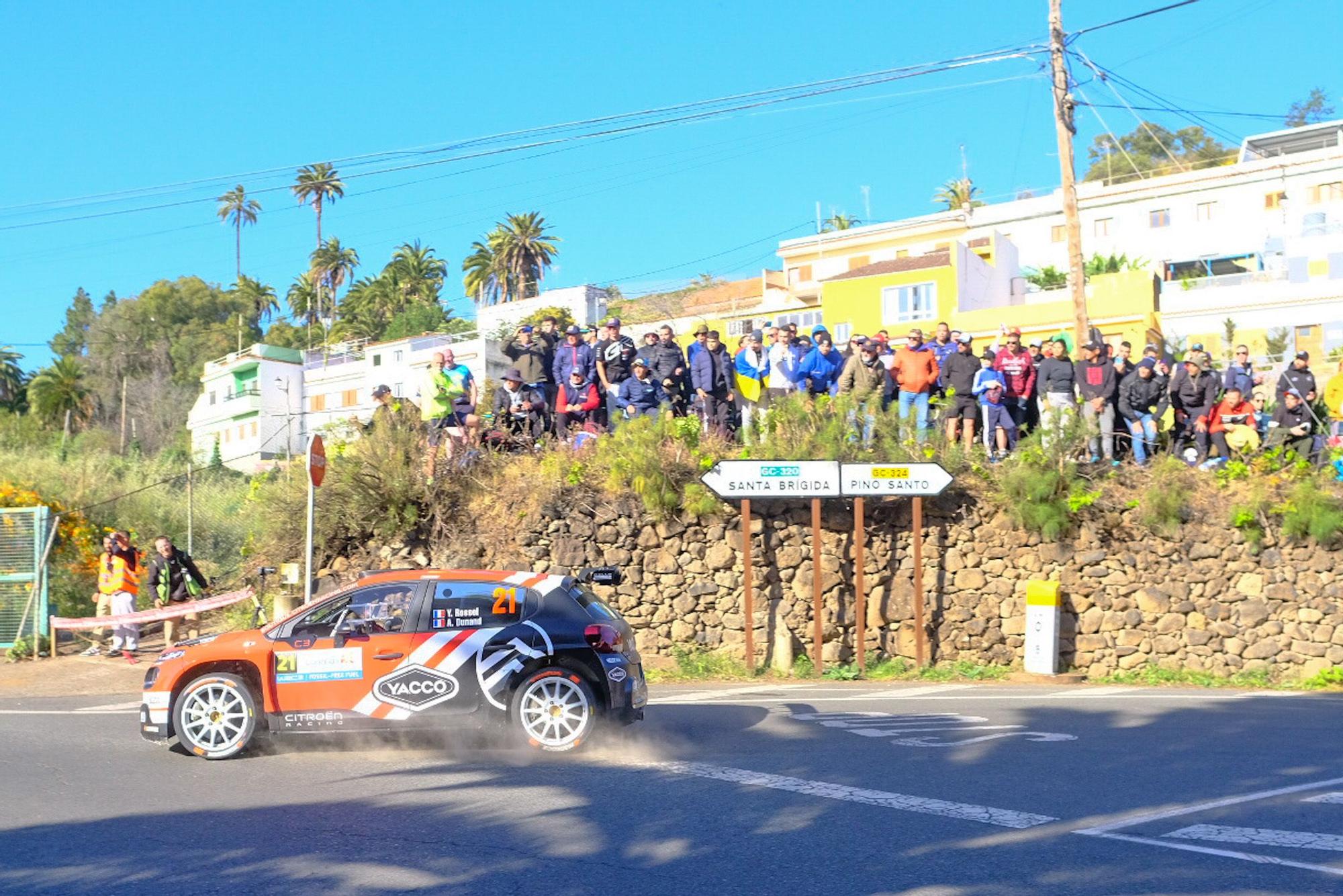 Shakwdown del Rally en Santa Brígida