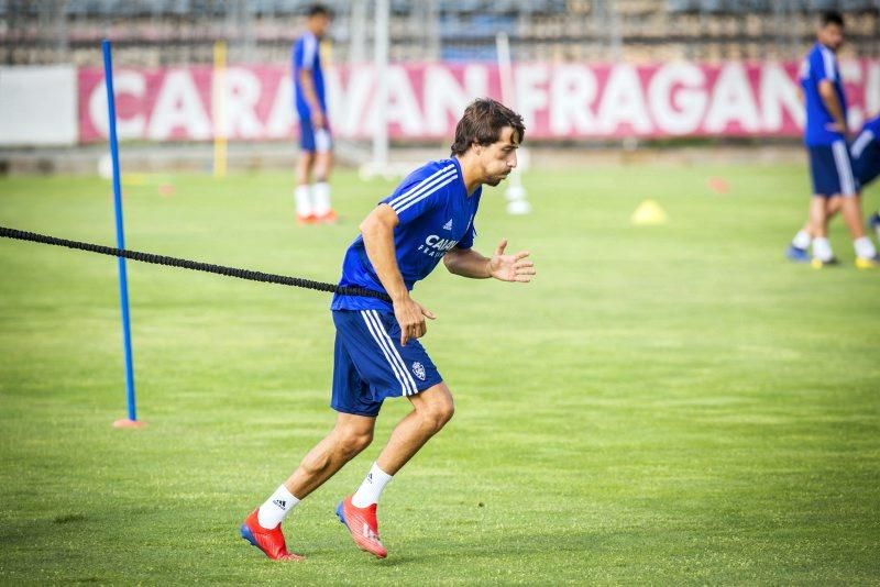 Entrenamiento del Real Zaragoza del 24 de julio