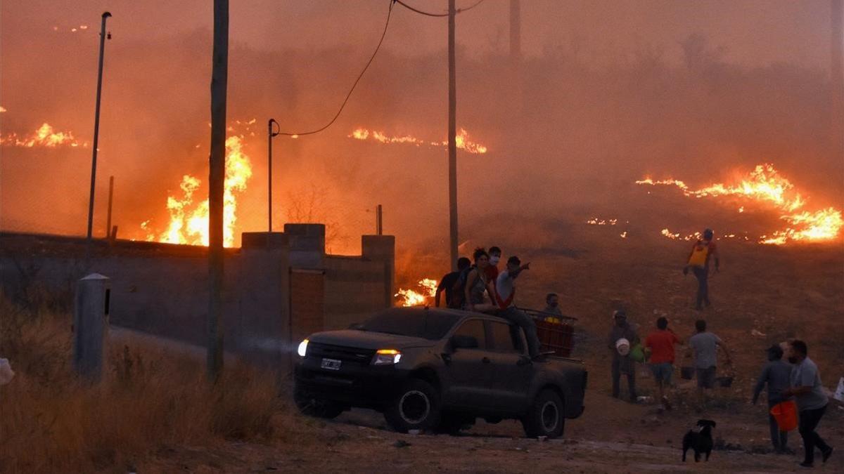 incendios en argentina