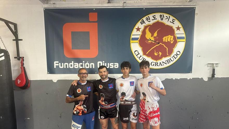 Seminario de kickboxing del octacampeón mundial de artes marciales, Abraham 'el Demonio' Roqueñi