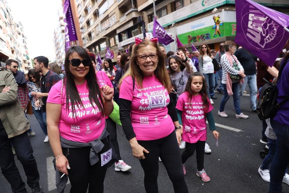 8M en Murcia: Manifestación de la mañana