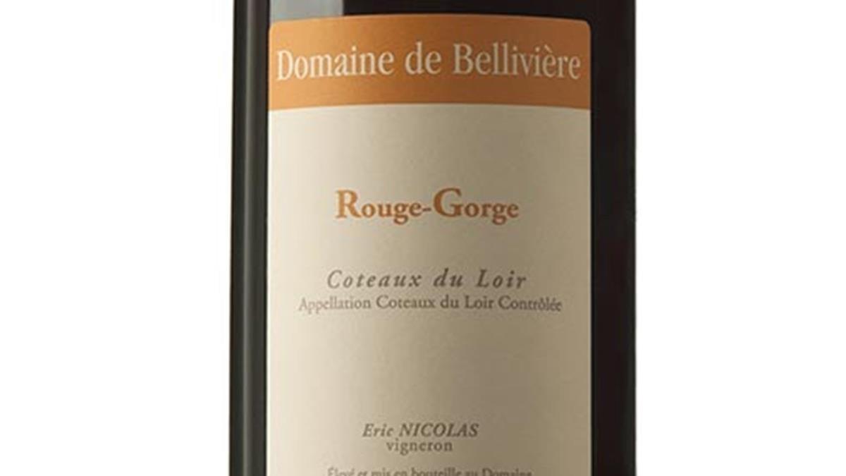 Vino Rouge-Gorge 2015, de Domaine de Bellivière