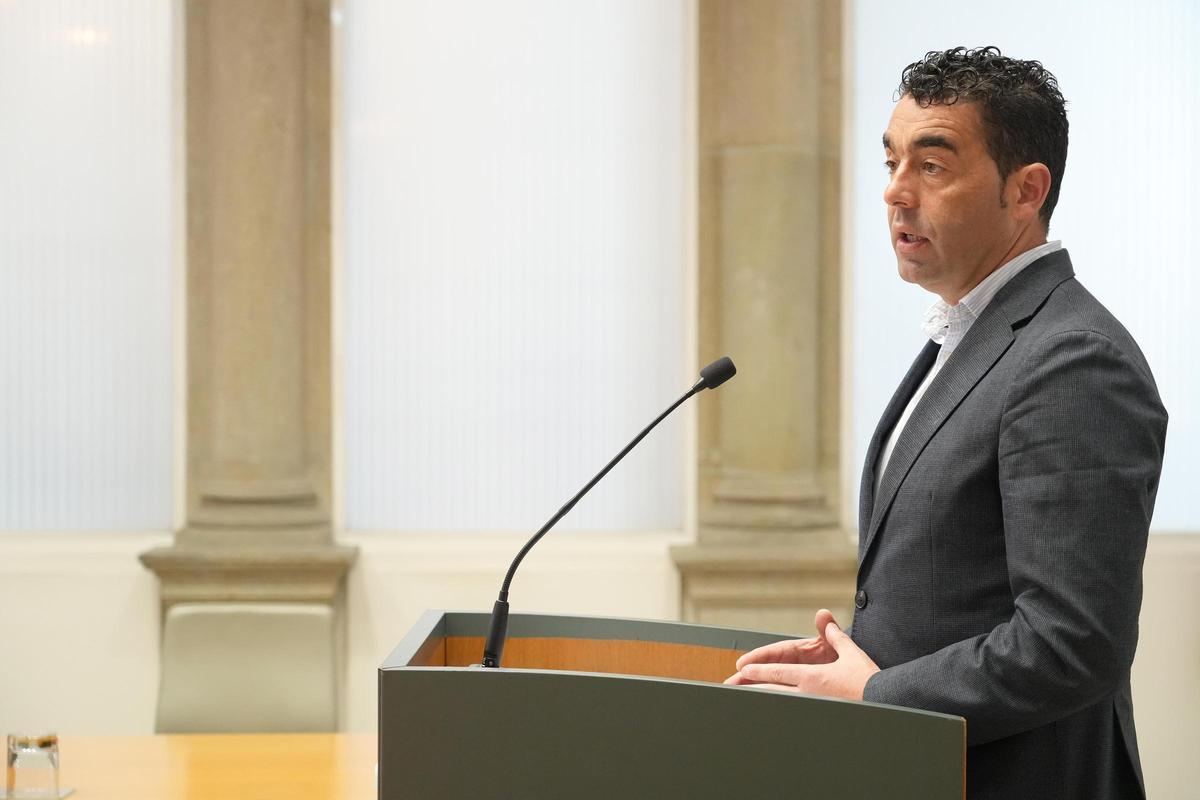 El presidente provincial, Luis López.