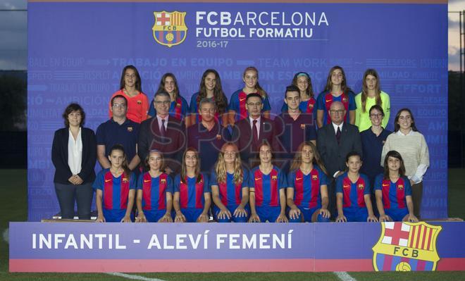 Las imágenes de la presentacion de la cantera del FC Barcelona