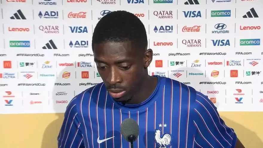 Dembélé: "Mbappé es increíble, nunca duda de sí mismo"