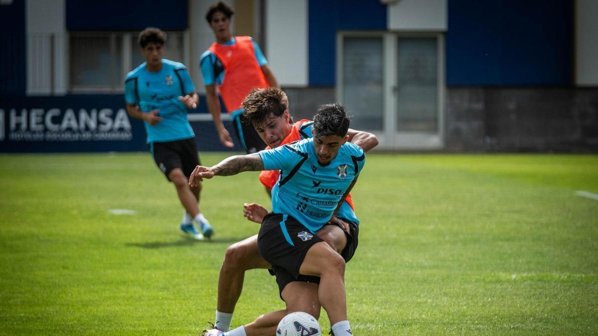 Víctor Moreno, uno de los recién llegados al CD Tenerife.