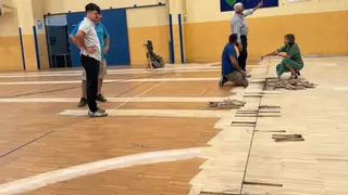 Ponteareas renueva el pabellón nº2 del Álvaro Pino