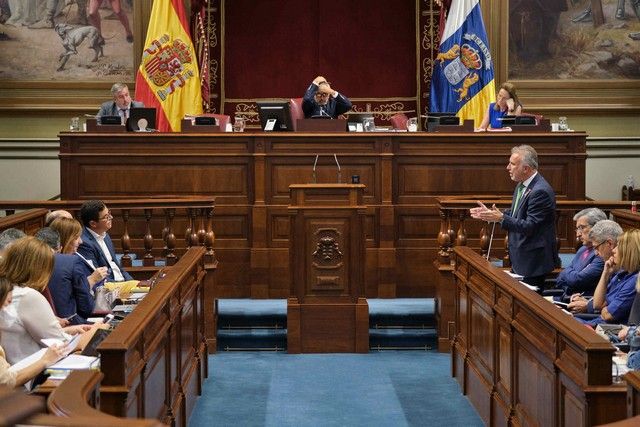 Pleno del Parlamento de Canarias 12.07.2022