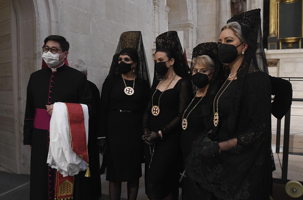 La procesión del Viernes Santo de Murcia, en imágenes