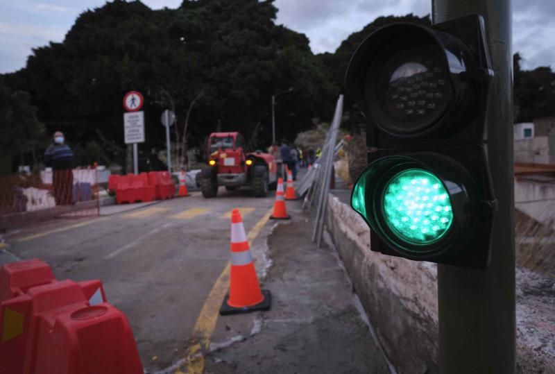 Reapertura del puente de San Andrés