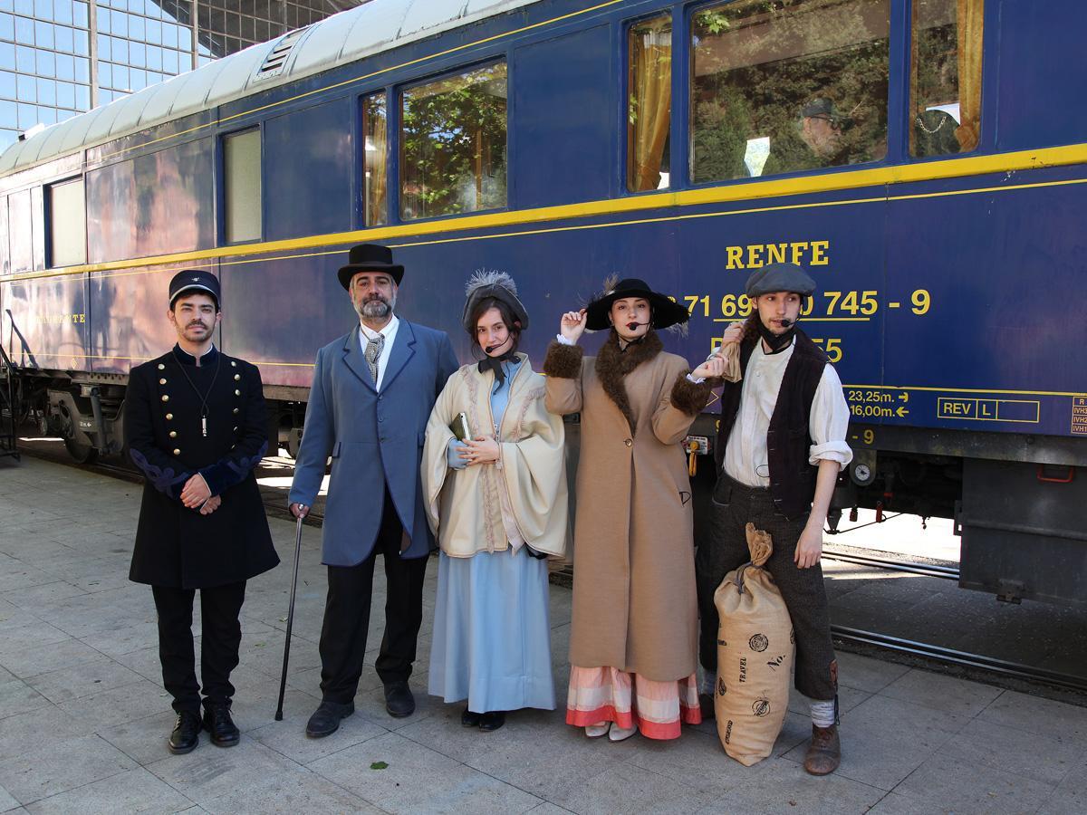 La propuesta se enmarca en la iniciativa "Trenes Patrimonio Mundial de Madrid", que visita tres ciudades madrileñas declaradas Patrimonio Mundial por la UNESCO