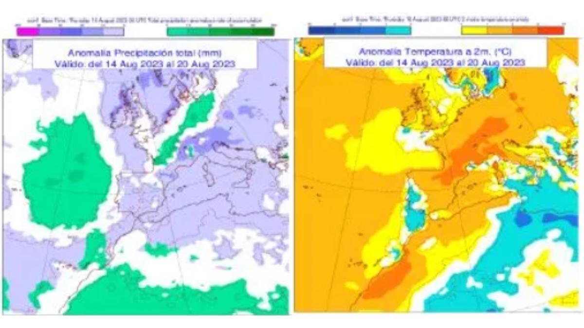 Tiempo en España La AEMET avanza el tiempo de las próximas semanas y