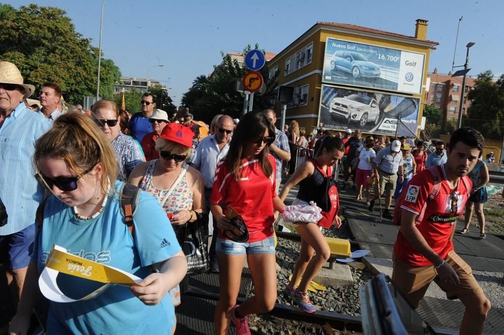 Romería de la Virgen de la Fuensanta: Paso por San