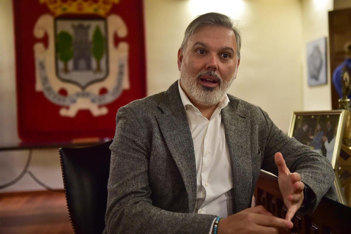 El alcalde de Plasencia, Fernando Pizarro.