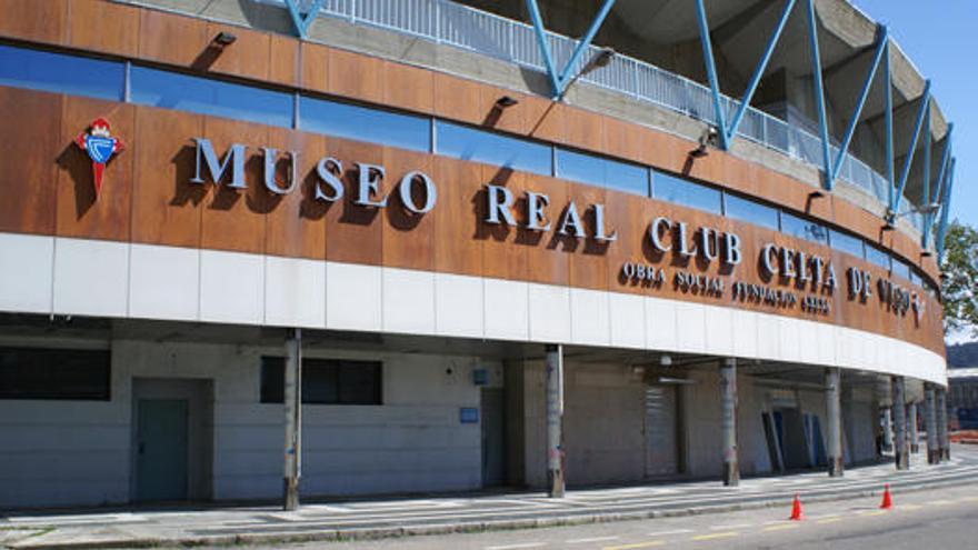 Fachada exterior del museo en Balaídos // FDV