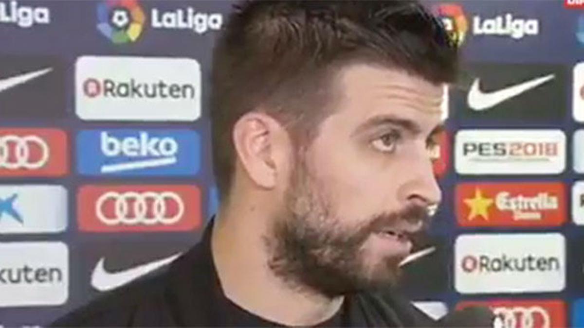 Piqué bautizó al Espanyol de Cornellà