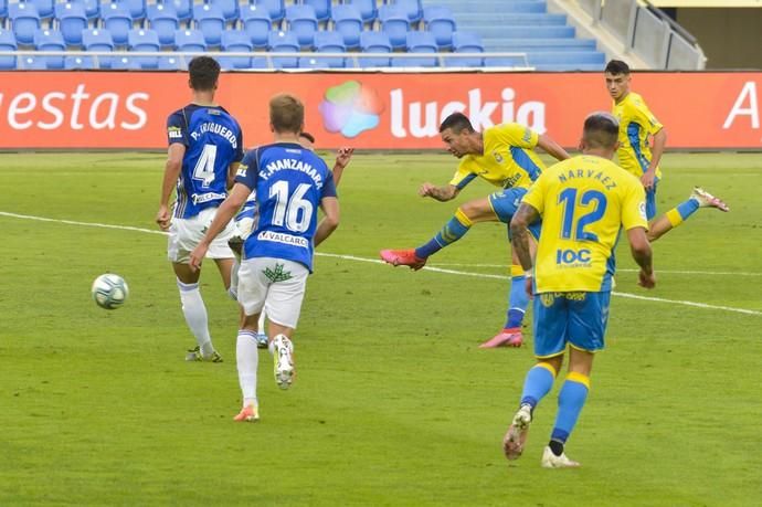 05-07-2020 LAS PALMAS DE GRAN CANARIA. Futbol. UD Las Palmas # SD Ponferradina. Fotógrafo: ANDRES CRUZ  | 05/07/2020 | Fotógrafo: Andrés Cruz