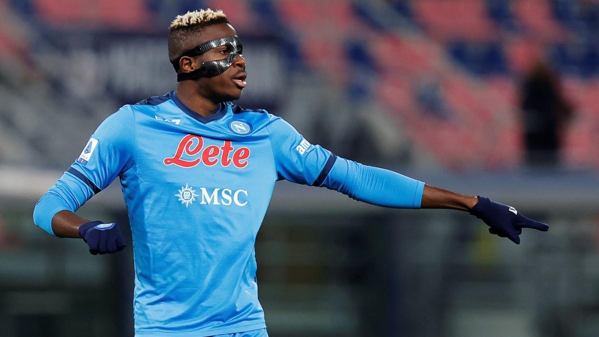 Victor Osimhen, delantero del Nápoles, en una imagen de archivo