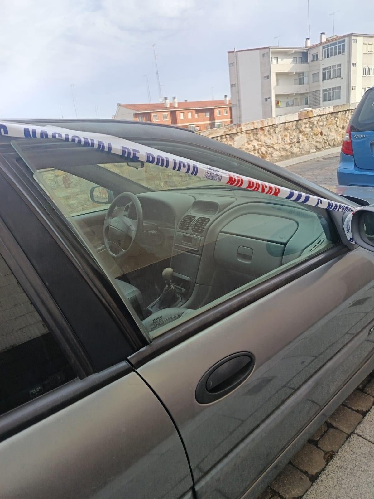 Rotura lunas en la Ronda de Santa Ana