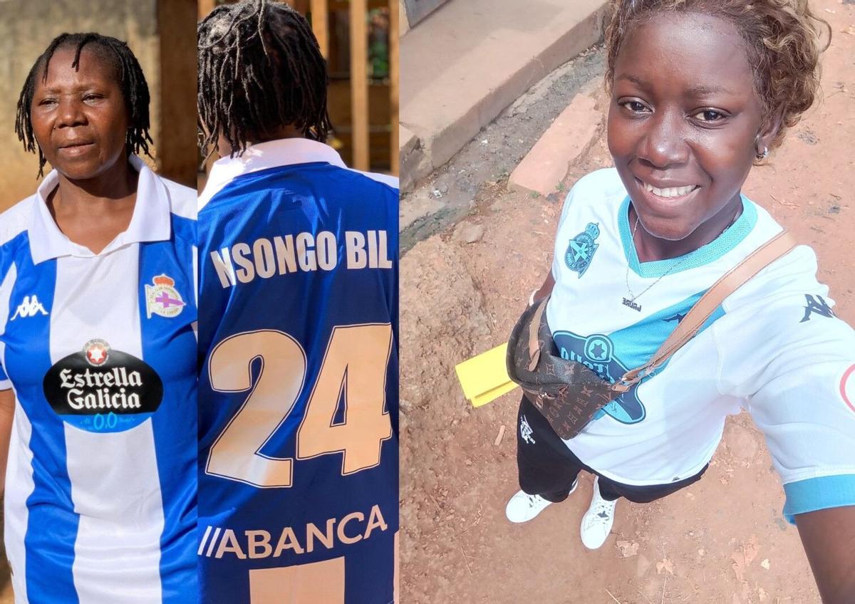 La madre y la hermana de Nsongo Bil