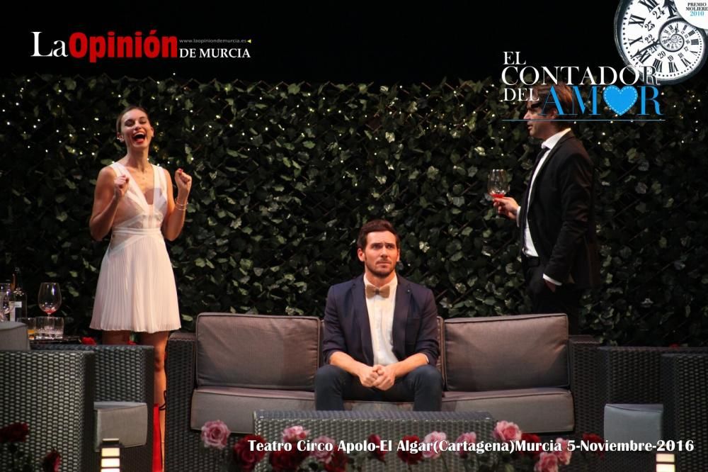 Obra de teatro "El contador del amor" en el Teatro