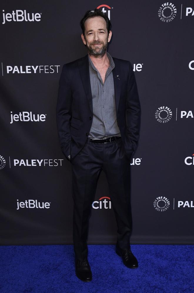 Imagen de hace unos meses del actor Luke Perry, que ha fallecido a los 52 años de edad