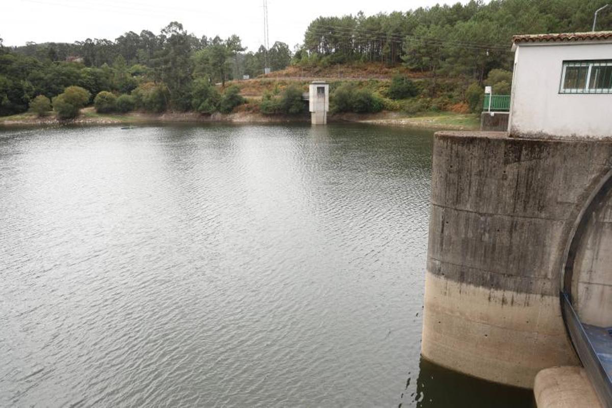 El embalse del río Umia.
