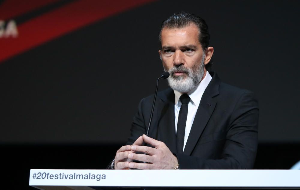 Antonio Banderas, Biznaga de Oro honorífica del Festival de Málaga