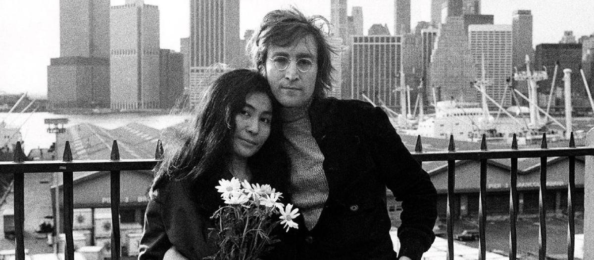 John Lennon y Yoko Ono, en una imagen de One to one John Lennon y Yoko Ono, en una imagen de One to one