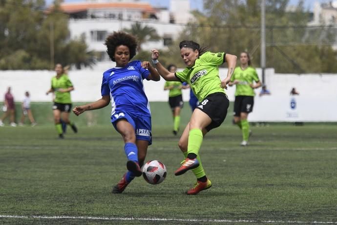 21-04-19 DEPORTES. CAMPO DE FUTBOL DE ARGUINEGUIN. ARGUINEGUIN. MOGAN. Futbol femenino FEMARGUIN-TACUENSE. Partido de vuelta de la eliminatoria para clasificarse para la promoción de ascenso a Primera. Fotos: Juan Castro.  | 21/04/2019 | Fotógrafo: Juan Carlos Castro