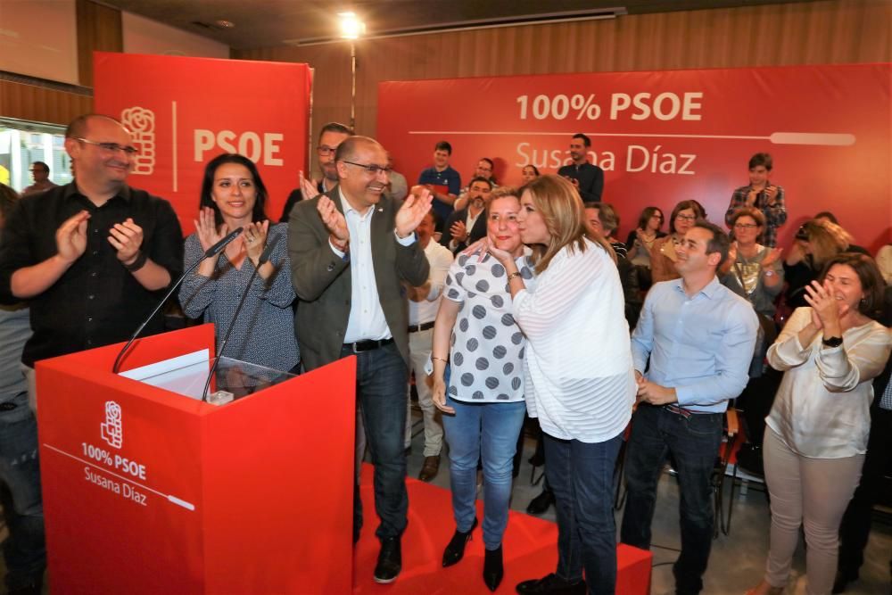 Susana Díaz, en Palma