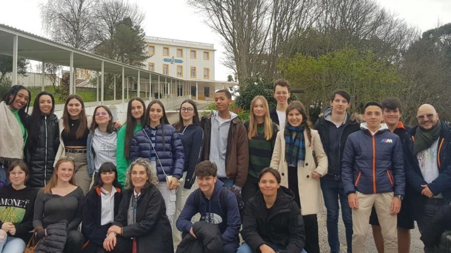 Francia y Cangas, unidas por los alumnos