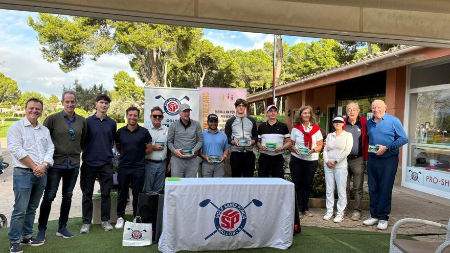 Enrique Vila y Pol Madrenas ganan el Torneo de Golf Solidario de Projecte Home Balears