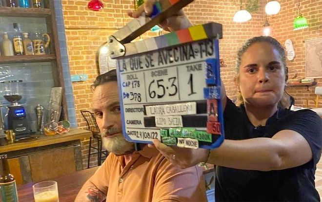 En el rodaje de la serie 'La que se avecina', temporada 13