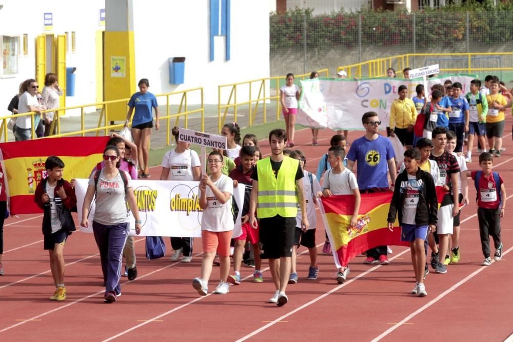 Competición escolar de Atletismo en Cartagena