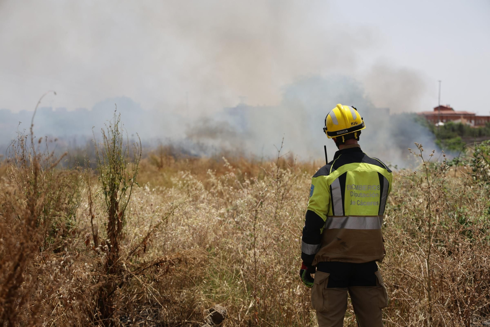 El Incendio en el Cerro de los Pinos, en imágenes
