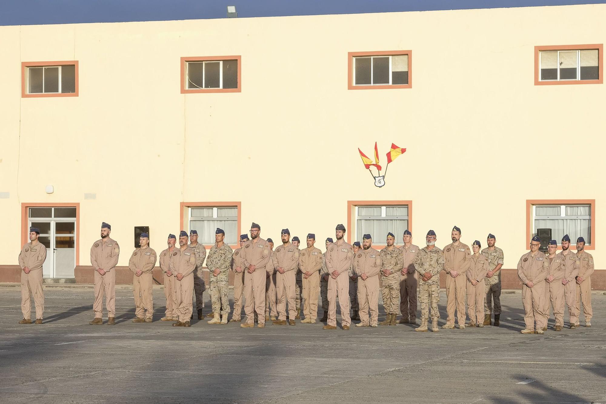 Despedida del 50º contingente Operación Atalanta en la Base Aérea de Gran Canaria