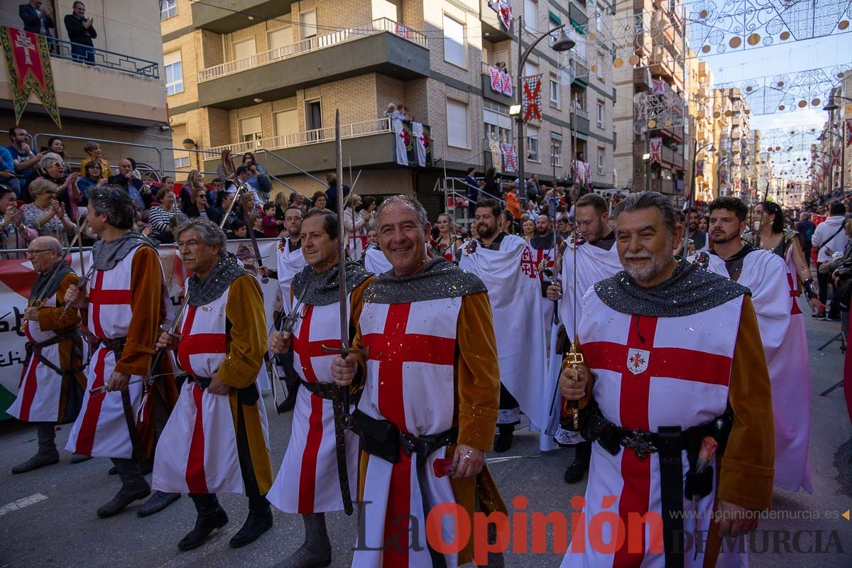 Procesión de subida a la Basílica en las Fiestas de Caravaca (Bando Cristiano)