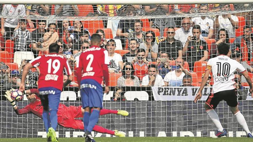 El Valencia echa de menos a un goleador