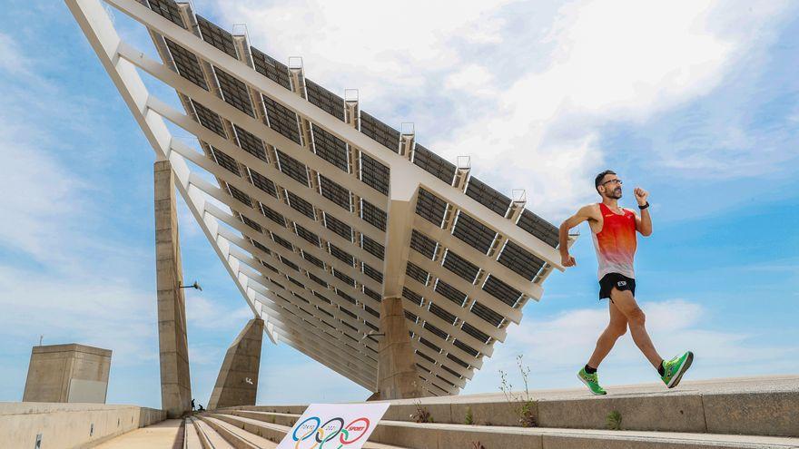 A García Bragado le hicimos un &#039;entreno&#039; con las repeticiones para que saliera bien la foto.